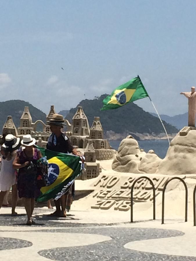 Apartamento Copacabana - Quadra Da Praia Rio de Janeiro Buitenkant foto
