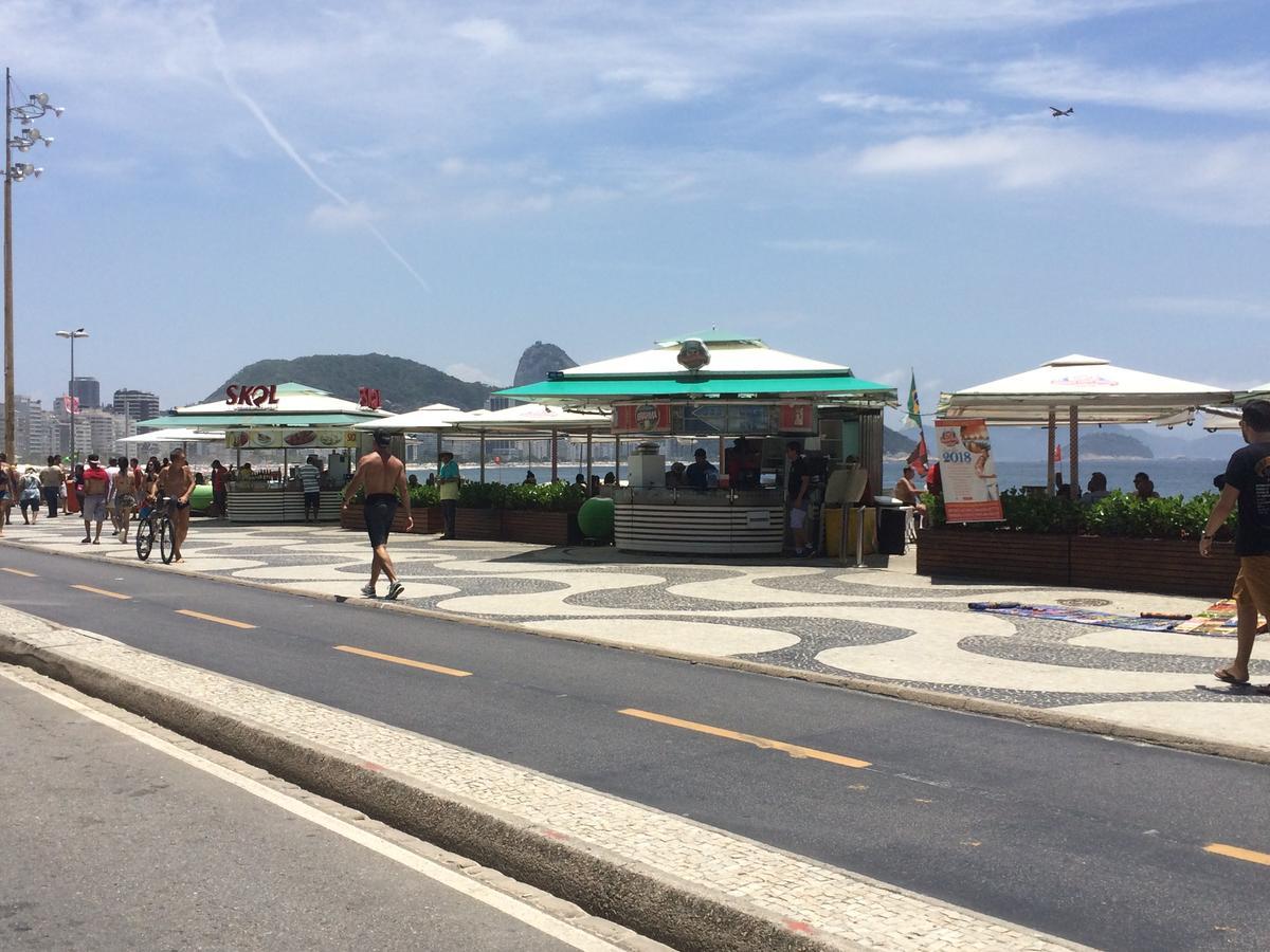 Apartamento Copacabana - Quadra Da Praia Rio de Janeiro Buitenkant foto