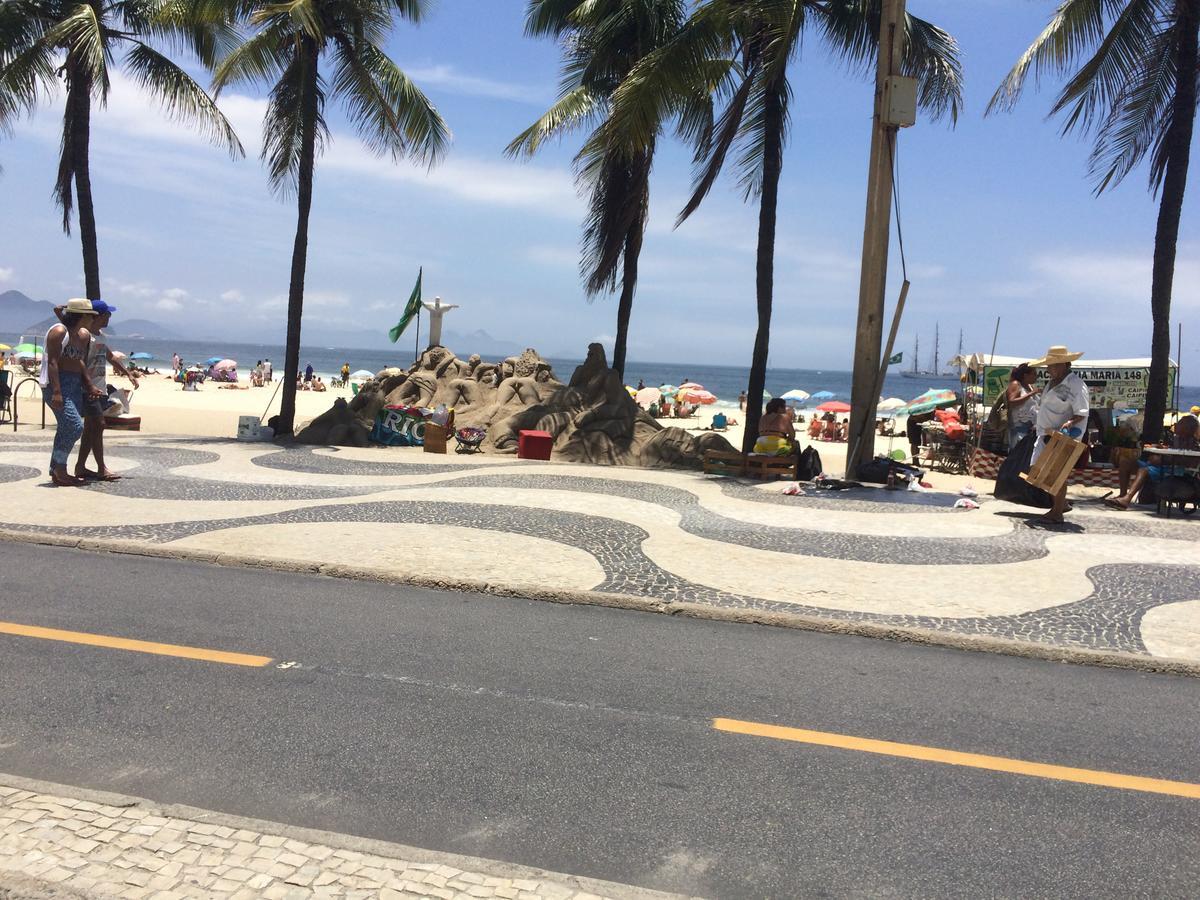 Apartamento Copacabana - Quadra Da Praia Rio de Janeiro Buitenkant foto