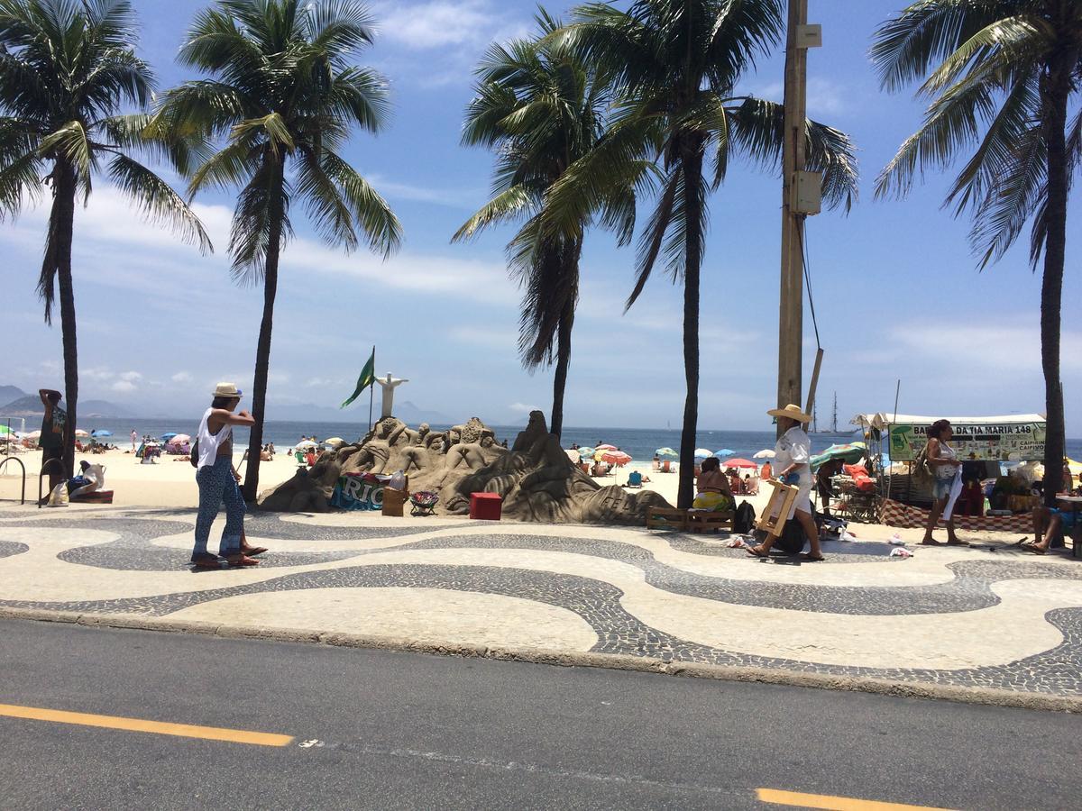 Apartamento Copacabana - Quadra Da Praia Rio de Janeiro Buitenkant foto